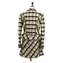 CHANEL Setup Jacket Tweed Beige CC Auth 152798V-2