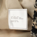 CHANEL Setup Jacket Tweed Beige CC Auth 152798V-21