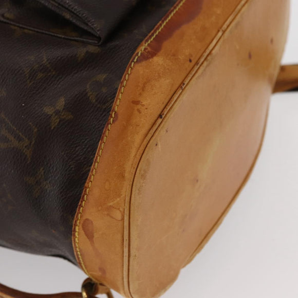 LOUIS VUITTON Monogram Montsouris GM Backpack M51135 LV Auth 152800