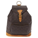 LOUIS VUITTON Monogram Montsouris GM Backpack M51135 LV Auth 152800-13