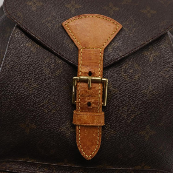 LOUIS VUITTON Monogram Montsouris GM Backpack M51135 LV Auth 152800
