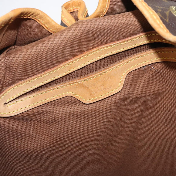 LOUIS VUITTON Monogram Montsouris GM Backpack M51135 LV Auth 152800