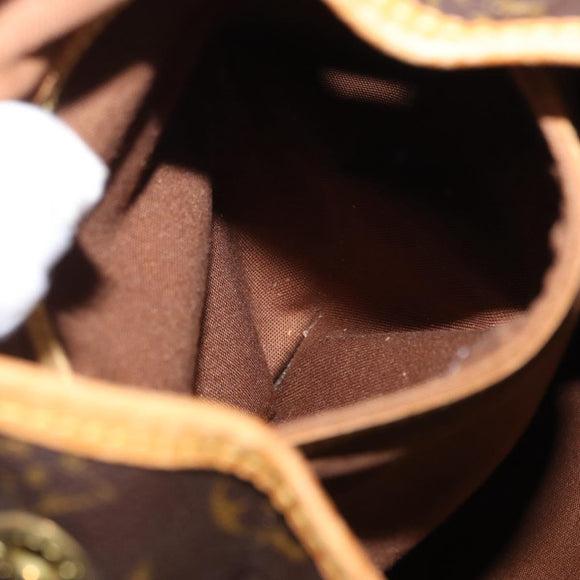 LOUIS VUITTON Monogram Montsouris GM Backpack M51135 LV Auth 152800