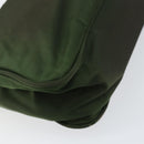 PRADA Hand Bag Nylon Green Auth 152801-16