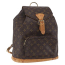 LOUIS VUITTON Monogram Montsouris GM Backpack M51135 LV Auth 152826-1