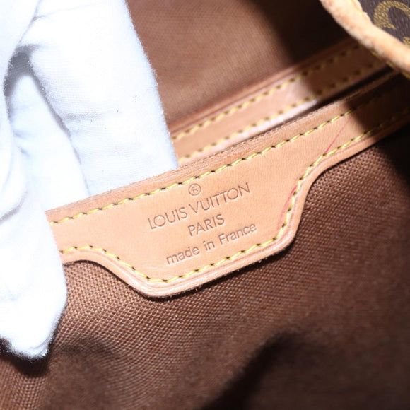 LOUIS VUITTON Monogram Montsouris GM Backpack M51135 LV Auth 152826