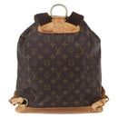 LOUIS VUITTON Monogram Montsouris GM Backpack M51135 LV Auth 152826-2