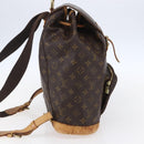 LOUIS VUITTON Monogram Montsouris GM Backpack M51135 LV Auth 152826-3