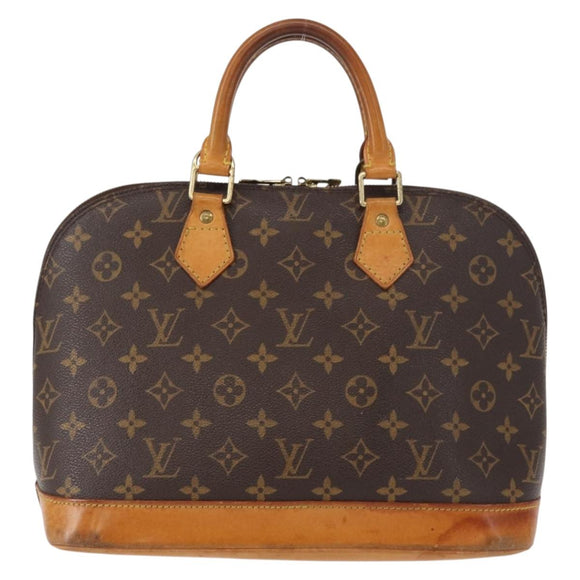 LOUIS VUITTON Monogram Alma Hand Bag M51130 LV Auth 152830