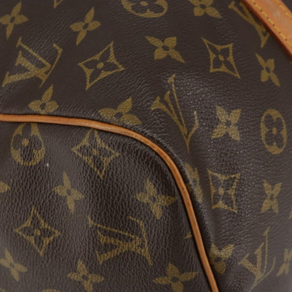 LOUIS VUITTON Monogram Sac Souple 35 Boston Bag M41626 LV Auth 152839