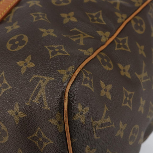 LOUIS VUITTON Monogram Sac Souple 35 Boston Bag M41626 LV Auth 152839