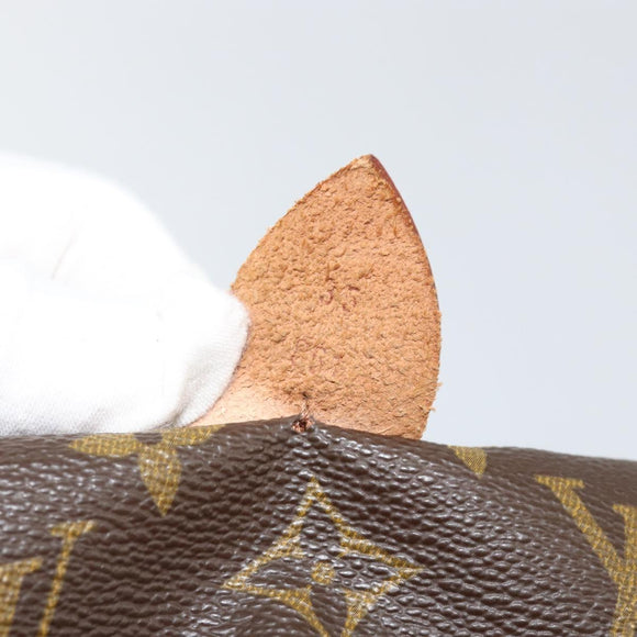 LOUIS VUITTON Monogram Sac Souple 35 Boston Bag M41626 LV Auth 152839