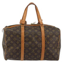 LOUIS VUITTON Monogram Sac Souple 35 Boston Bag M41626 LV Auth 152839-3