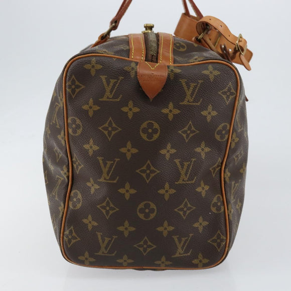 LOUIS VUITTON Monogram Sac Souple 35 Boston Bag M41626 LV Auth 152839