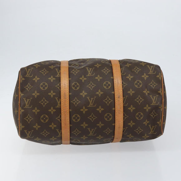 LOUIS VUITTON Monogram Sac Souple 35 Boston Bag M41626 LV Auth 152839