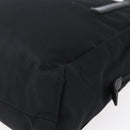 PRADA Tote Bag Nylon Black Silver Auth 152845-14