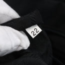 PRADA Tote Bag Nylon Black Silver Auth 152845-12