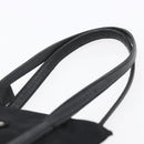 PRADA Tote Bag Nylon Black Silver Auth 152845-8