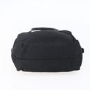 PRADA Tote Bag Nylon Black Silver Auth 152845-5