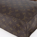 LOUIS VUITTON Monogram Sac Plat Hand Bag M51140 LV Auth 152846-15