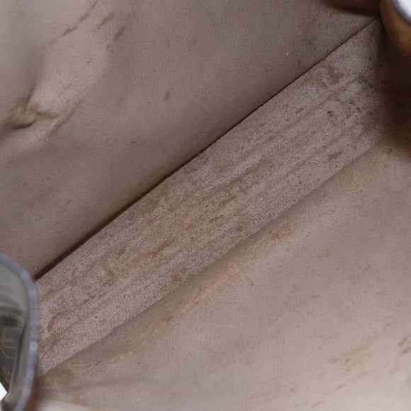 LOUIS VUITTON Monogram Sac Plat Hand Bag M51140 LV Auth 152846