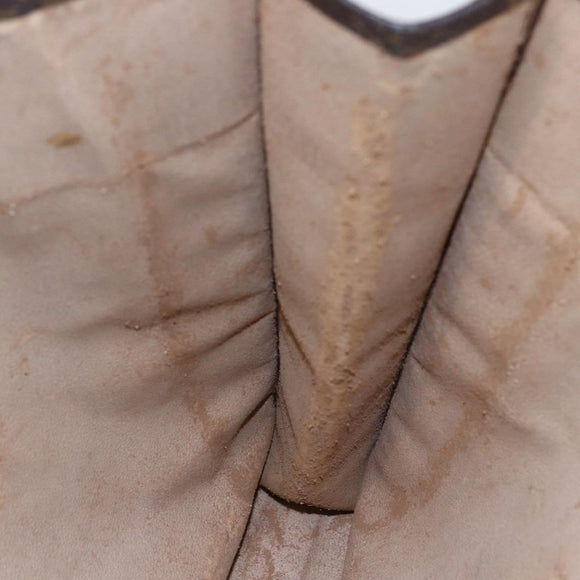 LOUIS VUITTON Monogram Sac Plat Hand Bag M51140 LV Auth 152846