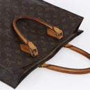 LOUIS VUITTON Monogram Sac Plat Hand Bag M51140 LV Auth 152846-6