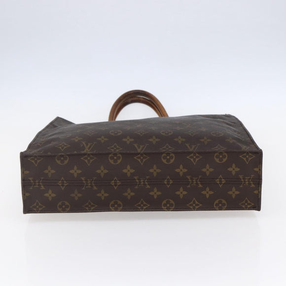 LOUIS VUITTON Monogram Sac Plat Hand Bag M51140 LV Auth 152846