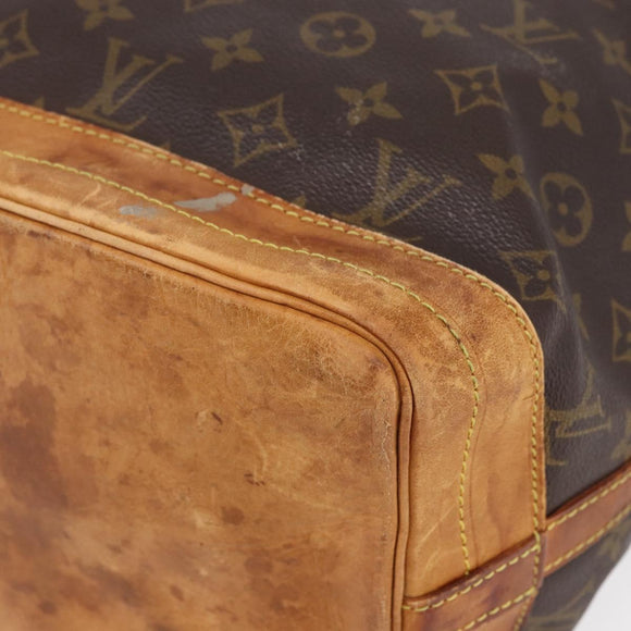 LOUIS VUITTON Monogram Noe Shoulder Bag M42224 LV Auth 152847