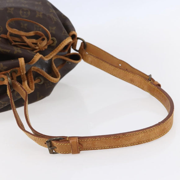 LOUIS VUITTON Monogram Noe Shoulder Bag M42224 LV Auth 152847