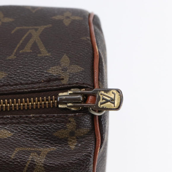 LOUIS VUITTON Monogram Papillon 30 Hand Bag M51385 LV Auth 152848