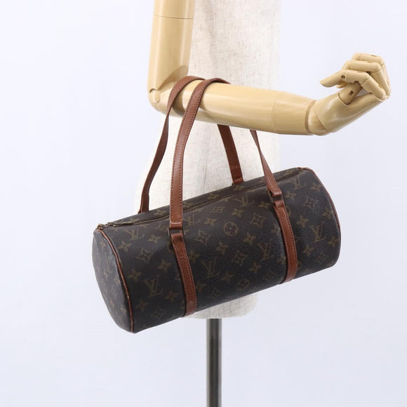 LOUIS VUITTON Monogram Papillon 30 Hand Bag M51385 LV Auth 152848