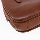 CELINE Hand Bag Leather Black Gold Auth 152849-16