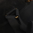 GUCCI Bamboo Backpack Suede Navy Gold 003 2058 0016 Auth 152850-8