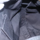 GUCCI Interlocking Shoulder Bag Leather Black Gold 223951 Auth 152851-20