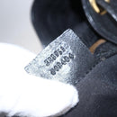 GUCCI Interlocking Shoulder Bag Leather Black Gold 223951 Auth 152851-12