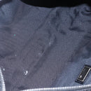 FENDI Zucchino Canvas Hand Bag Black Silver Auth 152852-16