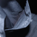 FENDI Zucchino Canvas Hand Bag Black Silver Auth 152852-19