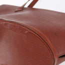 LOUIS VUITTON Epi Saint Jacques Shopping Bag Brown M52263 LV Auth 152853-14