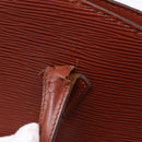 LOUIS VUITTON Epi Saint Jacques Shopping Bag Brown M52263 LV Auth 152853-9