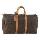 LOUIS VUITTON Monogram Keepall 50 Boston Bag M41426 LV Auth 152854-1