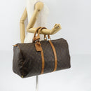 LOUIS VUITTON Monogram Keepall 50 Boston Bag M41426 LV Auth 152854-22