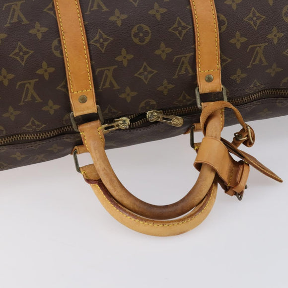 LOUIS VUITTON Monogram Keepall 50 Boston Bag M41426 LV Auth 152854