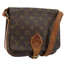 LOUIS VUITTON Monogram Cartouchiere MM Shoulder Bag M51253 LV Auth 152857-1