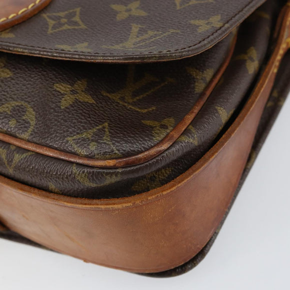LOUIS VUITTON Monogram Cartouchiere MM Shoulder Bag M51253 LV Auth 152857