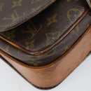 LOUIS VUITTON Monogram Cartouchiere MM Shoulder Bag M51253 LV Auth 152857-11
