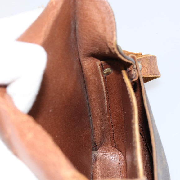 LOUIS VUITTON Monogram Cartouchiere MM Shoulder Bag M51253 LV Auth 152857