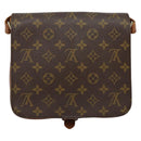 LOUIS VUITTON Monogram Cartouchiere MM Shoulder Bag M51253 LV Auth 152857-3