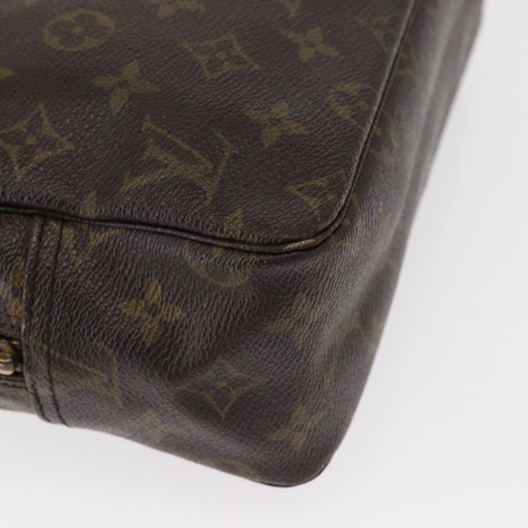 LOUIS VUITTON Monogram Trousse Toilette 28 Clutch Bag M47522 LV Auth 152858