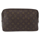 LOUIS VUITTON Monogram Trousse Toilette 28 Clutch Bag M47522 LV Auth 152858-2